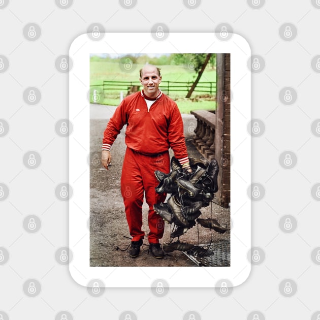 Ronnie Moran Liverpool legend Magnet by AndythephotoDr