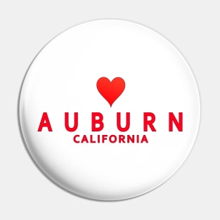 Auburn California Pin