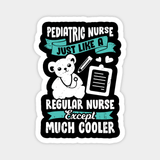 Nursing Job Profession Pediatric Nurse Gift Magnet