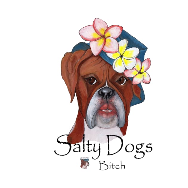 Boxer Dog:  SALTY DOGS BITCH by Annie18c