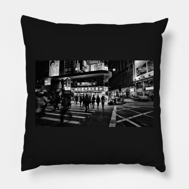 Mong Kok, Kowloon street crossing Pillow by Sampson-et-al