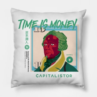 USD000016 - Alexander Hamilton Red Face Pillow