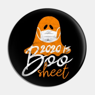 2020 is boo sheet funny halloween ghost costume gift Pin