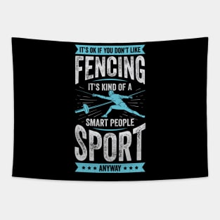 Funny Fencing Sport Fencer Gift Tapestry