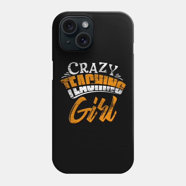 Teacher Girl Phone Case by Teeladen