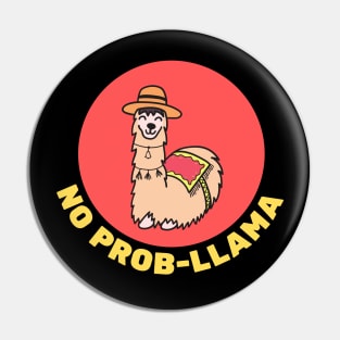 No Prob-Llama | Llama Pun Pin