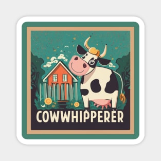 Cow whisperer Cow Magnet