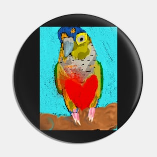 Conure Love Birb ( Bird ) Pin