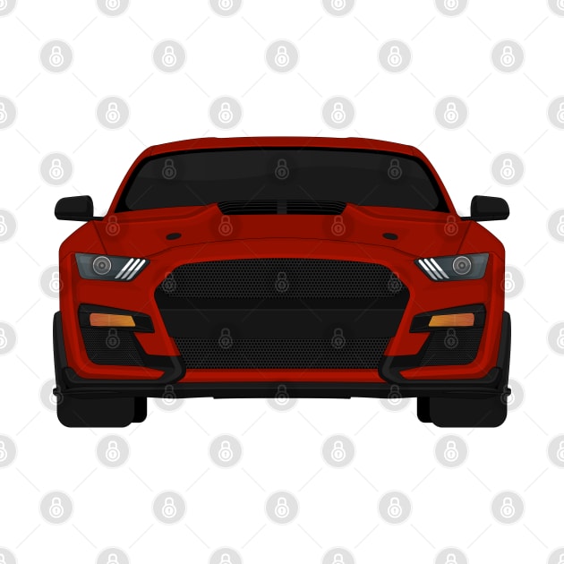 Shelby GT500 2020 Rapid-Red by VENZ0LIC