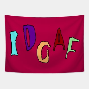 IDGAF - Back Tapestry