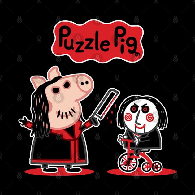 Puzzle Pig by rjuanita