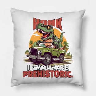 Honk if you’re prehistoric. Pillow