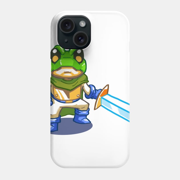 Frog (Chrono Trigger sprite) Phone Case by BenDale