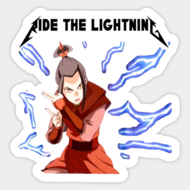 Avatar The Last Airbender Azula Lighting Avatar The Last Airbender Sticker Teepublic Back to the future (original mix). avatar the last airbender azula lighting