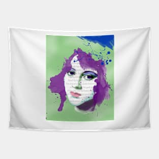 Sonnet Splatter Tapestry