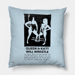 Apartment wrestling Pillow