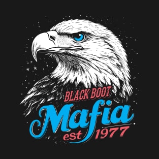 Black Boot Mafia Eagle T-Shirt