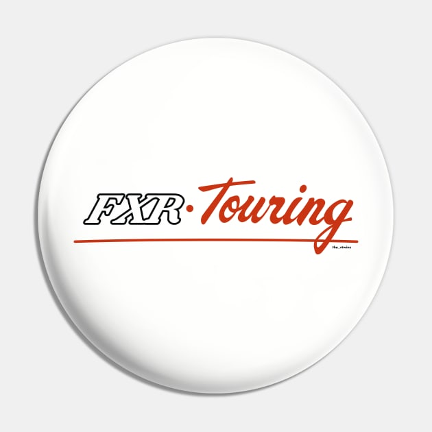 F X R - Touring Black and Orange Pin by the_vtwins