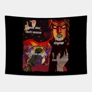 Dark samus vs Deoxys meme Tapestry