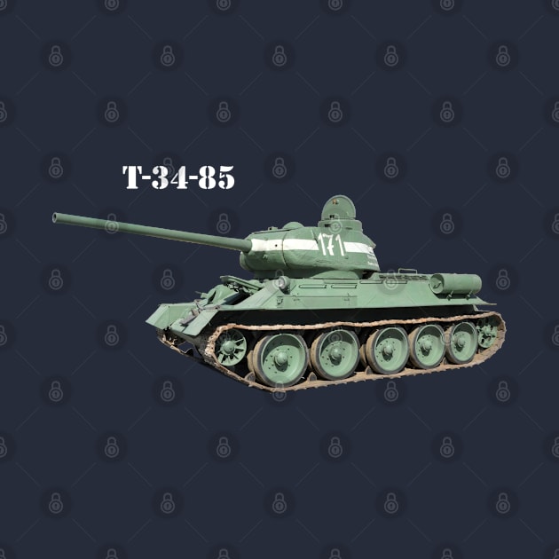 T-34-85 Medium Tank by Toadman's Tank Pictures Shop