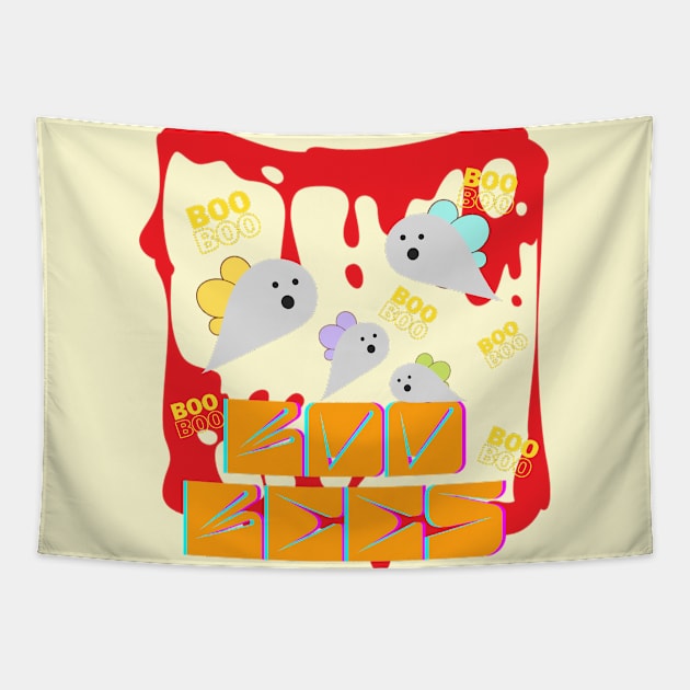 BOO BEES!! Tapestry by Sharing Love