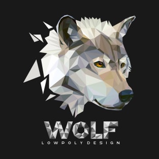 Wolf Lowpoly T-Shirt