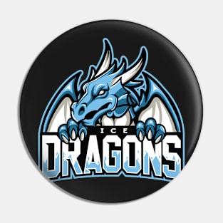 Ice Dragons Pin