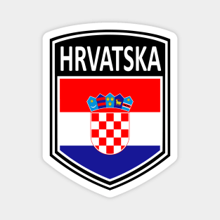 Flag Shield - Hrvatska Magnet