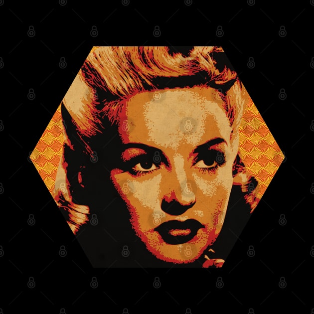 Betty Vintage Portrait by CTShirts