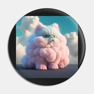 Kitten in the Clouds Pin