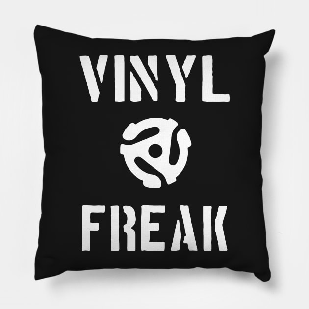 VINYL FREAK Pillow by BG305