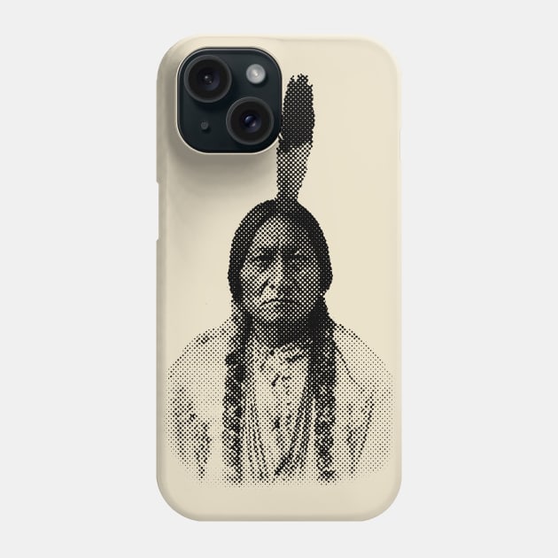 Sitting Bull Phone Case by stustolz