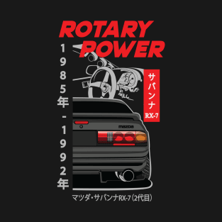 ROTARY POWER RX 7 FC T-Shirt