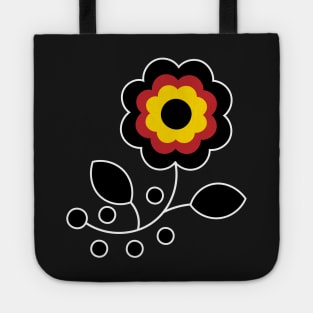 Ojibwe Flower Beadwork Indigenous WAWEZHI CANADA Tote