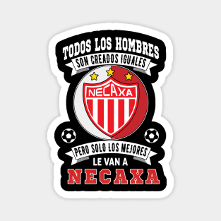Playera Rayos del Necaxa los Mejores le van a Necaxa Futbol Soccer Mexicano Magnet