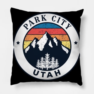 Park city utah Pillow