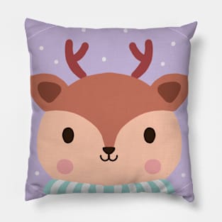 Christmas deer Pillow