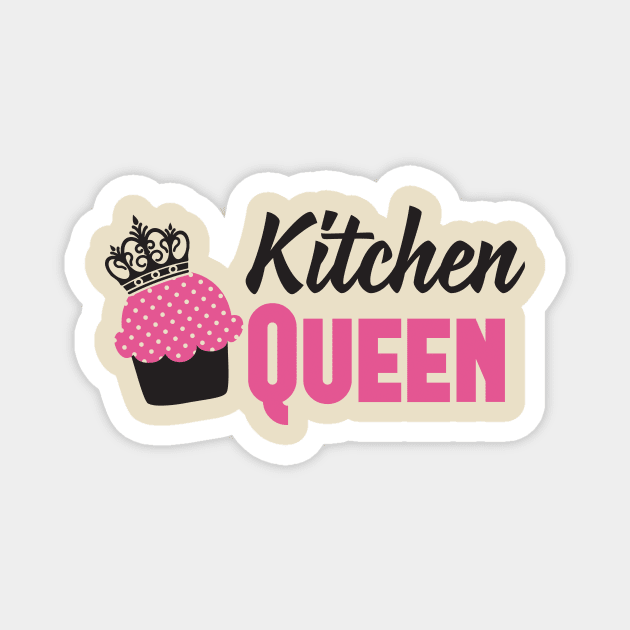 Kitchen Queen Magnet by nektarinchen