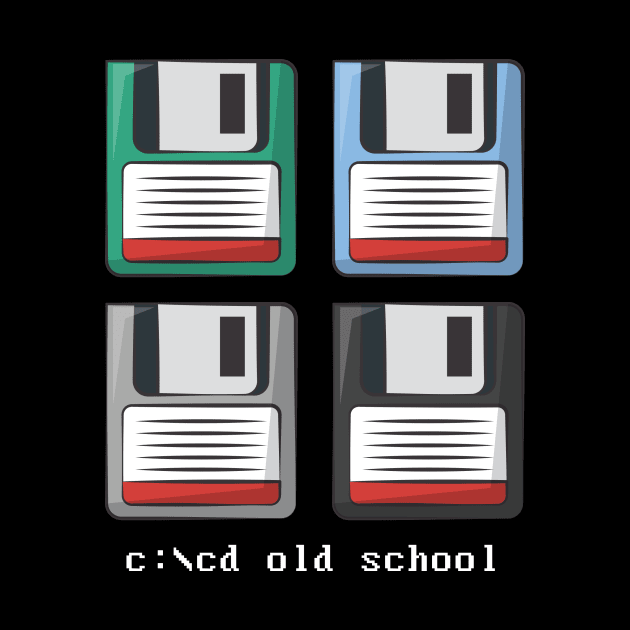 Floppy Disk Old School by Printadorable