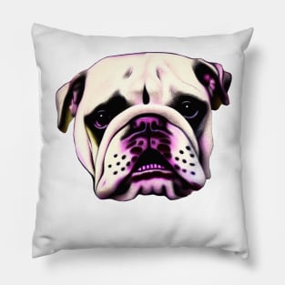 Realistic Bulldog #2 Pillow