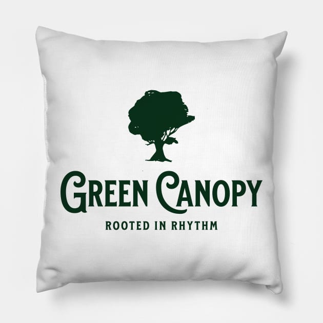 Green Canopy Pillow by Kyuushima