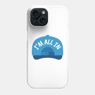 I'm All In - Cap - Luke - White - Gilmore Phone Case