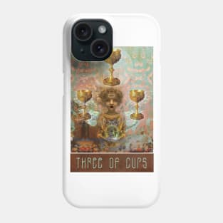 Three of Cups Phone Case