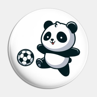 pandas as soccer player Pin