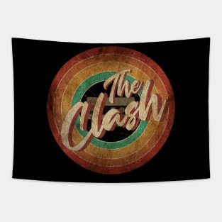 The Clash Vintage Circle Art Tapestry