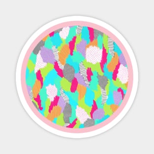 Joyful abstract Magnet