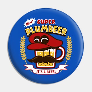 Funny Cute Retro Gaming Beer Drinking Meme Pin