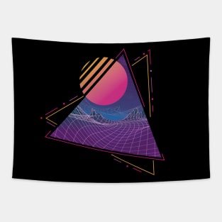 Vaporwave Space Tapestry