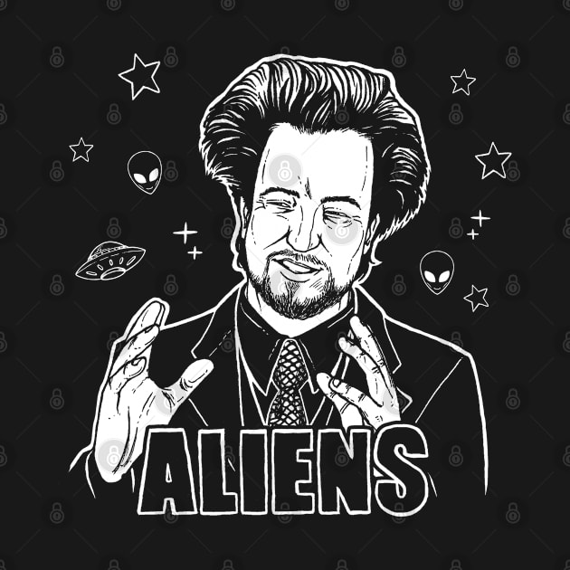 The Aliens Guy (Giorgio Tsoukalos) by jleonardart