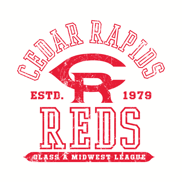 Cedar Rapids Reds by MindsparkCreative